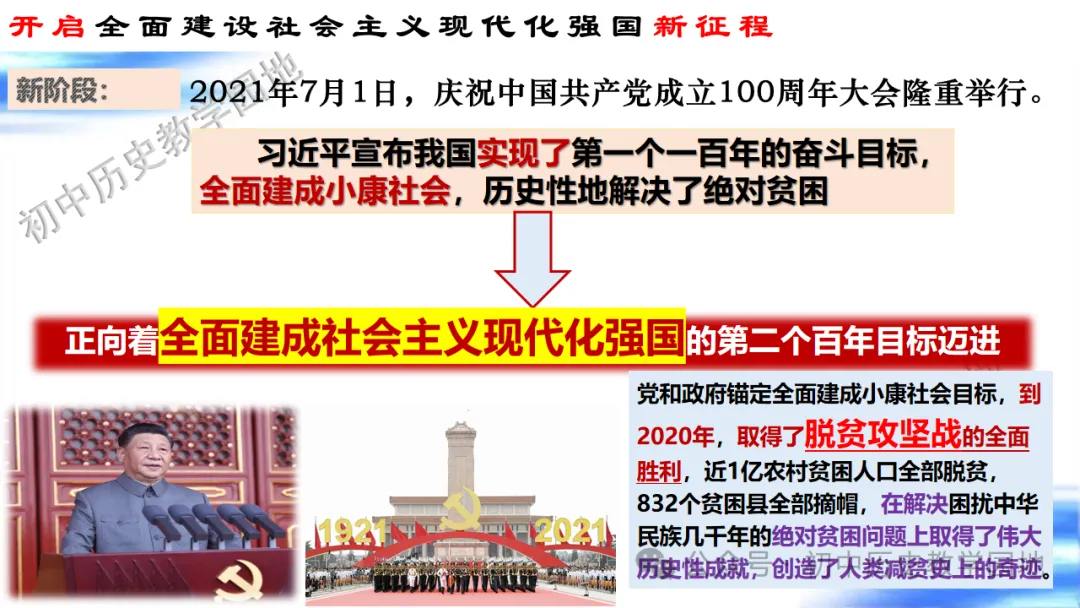 中考复习课件:中国现代史--中国特色社会主义道路 第62张