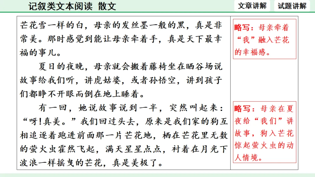 中考散文类文本阅读 第11张