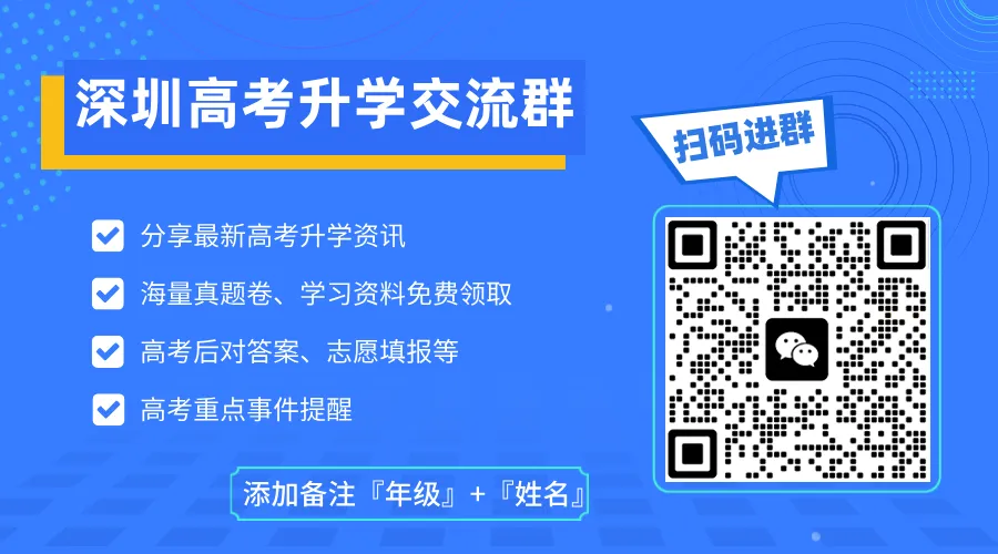 2026年深二模真题卷领取!持续更新中! 第2张