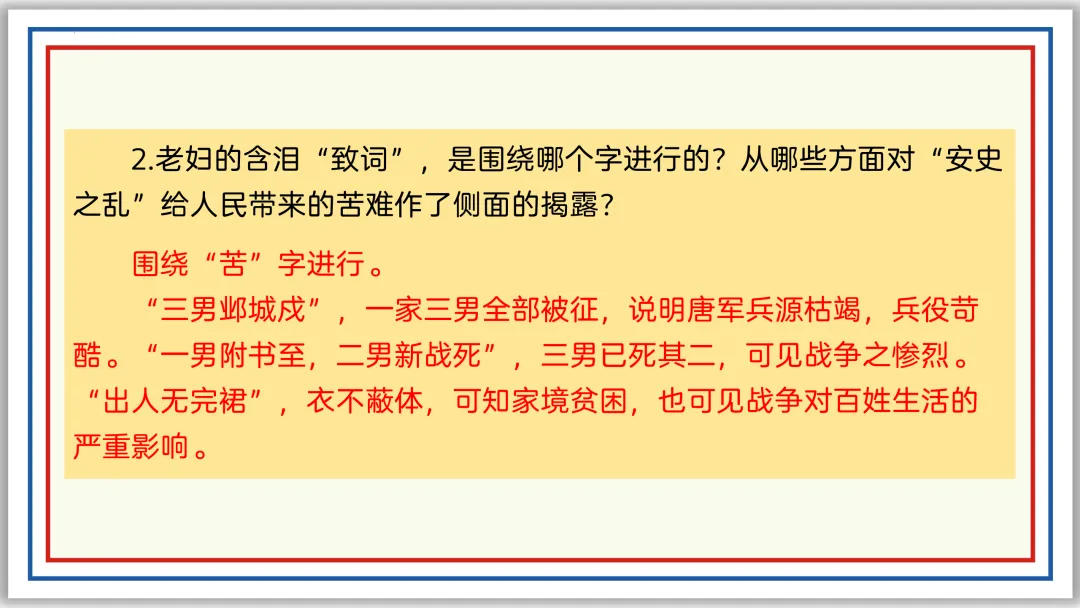 中考古诗词分主题一遍过⑨:民生疾苦(上)PPT 第16张