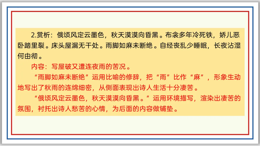 中考古诗词分主题一遍过⑨:民生疾苦(上)PPT 第24张