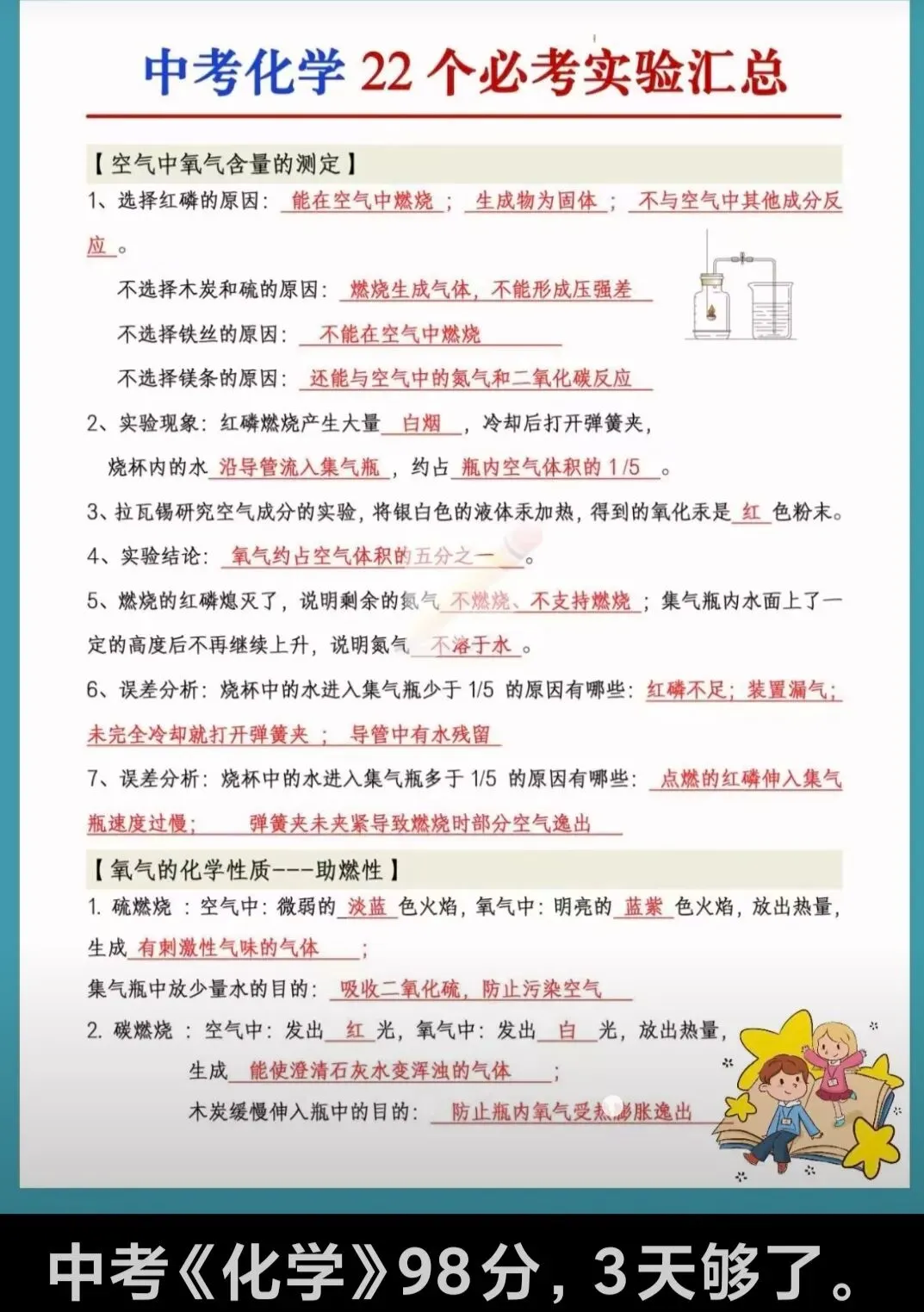 中考化学二模测试题及知识集锦 第14张