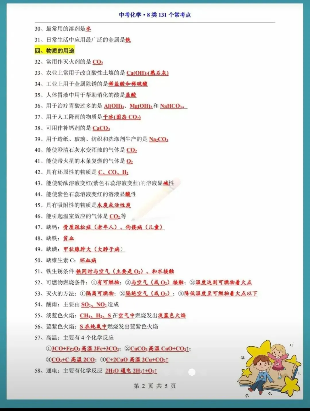 中考化学二模测试题及知识集锦 第15张