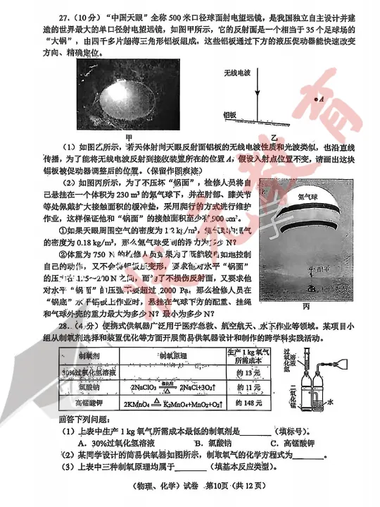 中考倒计时47天 | 2025年武汉市中考试卷分享,基础题占比70%! 第37张