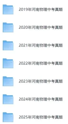 【最新完整】2026河南省中考物理历年真题汇编(打印下载) 第8张