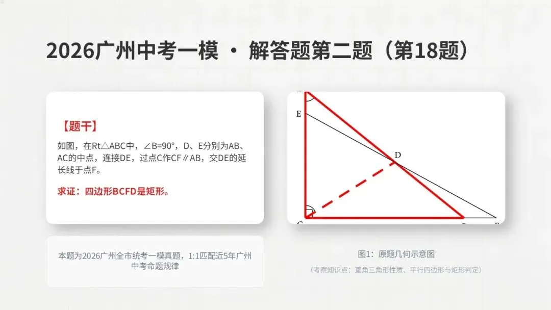 广州中考一模大题第二题深度解析,中考必考题型! 第3张