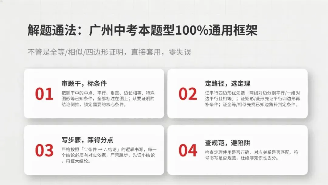 广州中考一模大题第二题深度解析,中考必考题型! 第8张