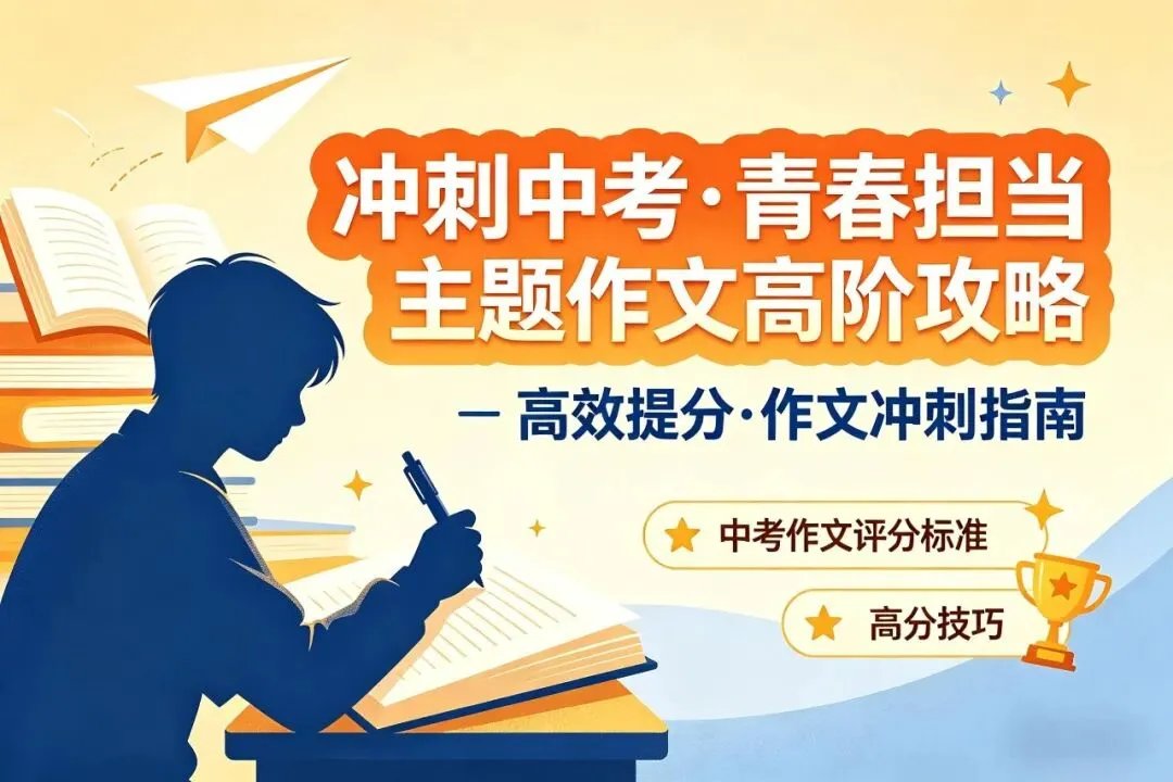 冲刺中考|五四青年节,“青春担当”主题作文高阶攻略:鲜活素材+惊艳开头结尾,考场直接套用! 第1张
