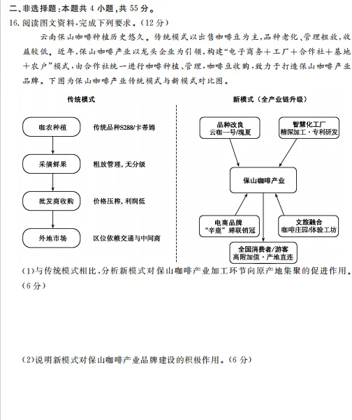 聊城市2026年普通高中学业水平等级考试模拟卷 第3张