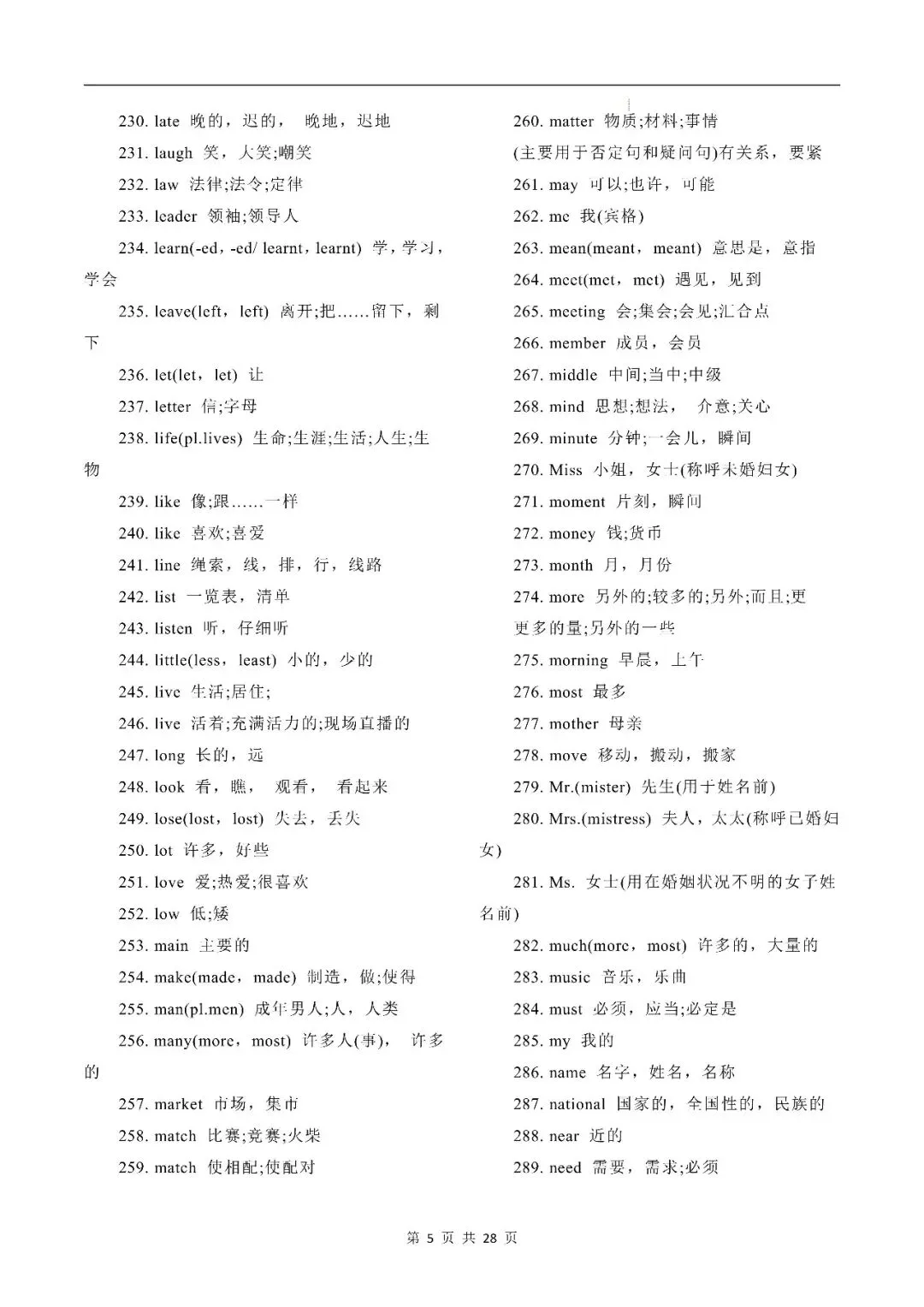 中考英语丨书面表达高级词汇、万能句型、黄金句、经典言语格言 第5张