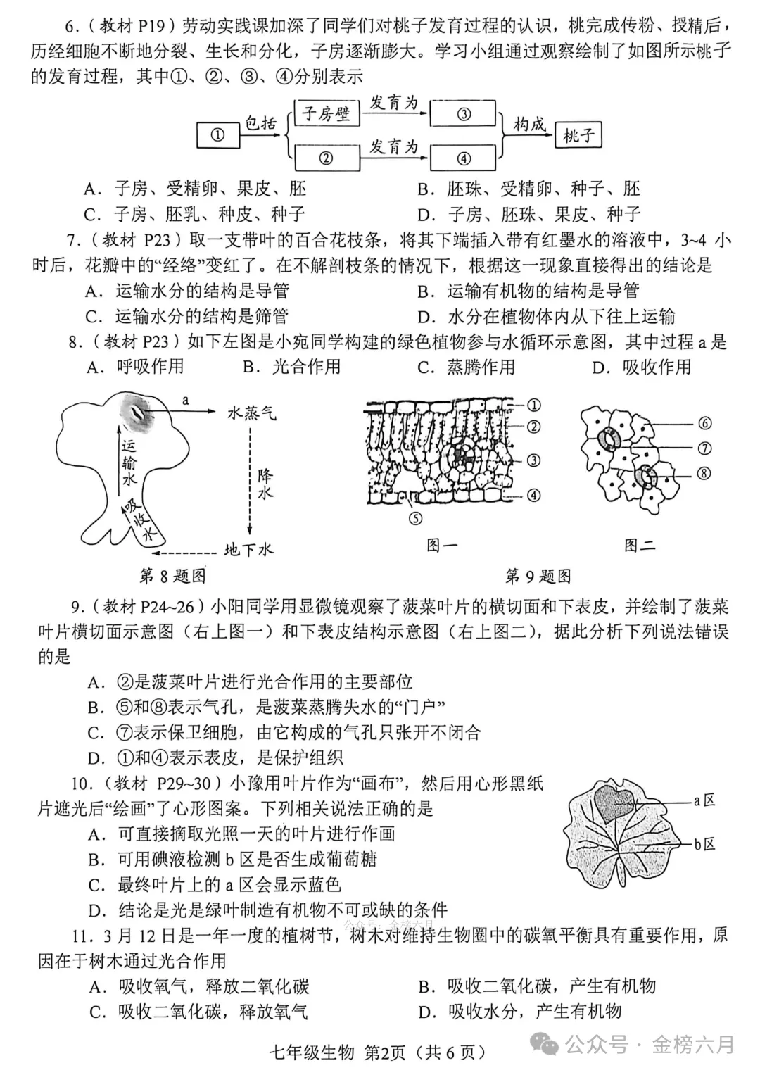 2026.4南阳市七八年级下学期期中试卷含答案(可下载) 第36张