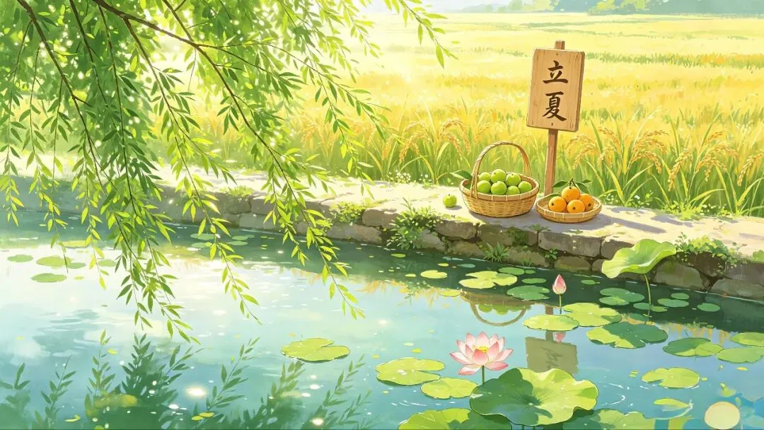 中考文化常识:今日立夏—一笺清浅入夏来 第1张