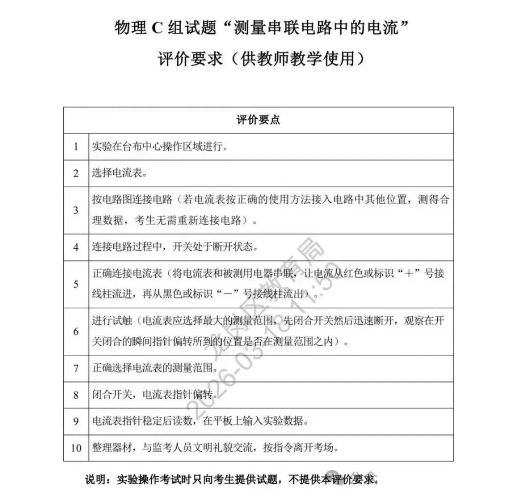 即将开考 | 计入中考总分,理化实验操作模拟题及演示视频 第8张