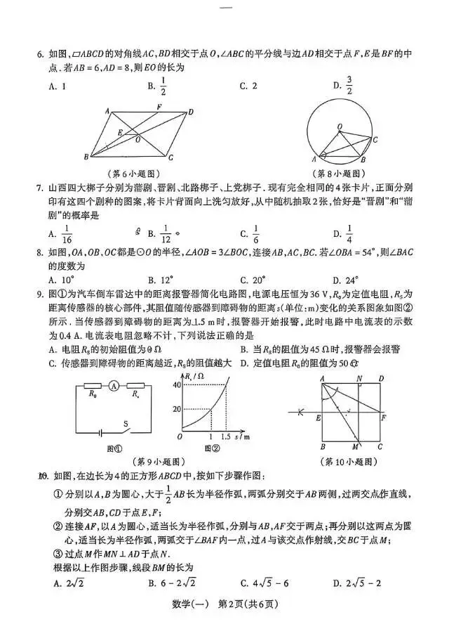 2026年临汾一模试卷免费领取 第12张