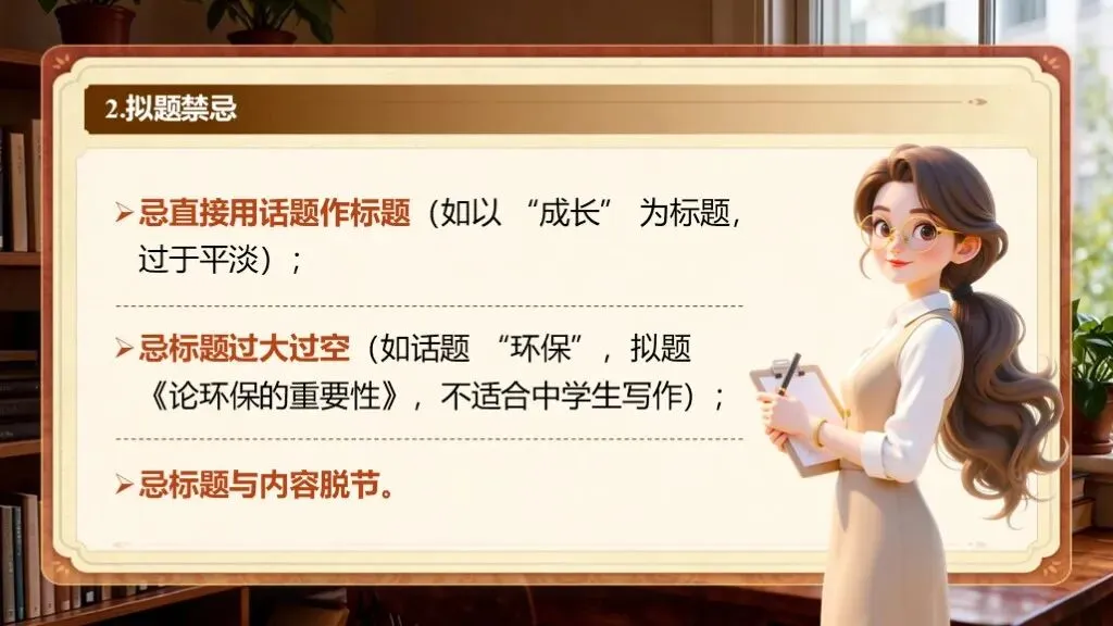 【中考复习】《专题二十三:话题作文写作知识与技巧》| 从话题解读到文思拓展,一站式破解写作难题! 第25张