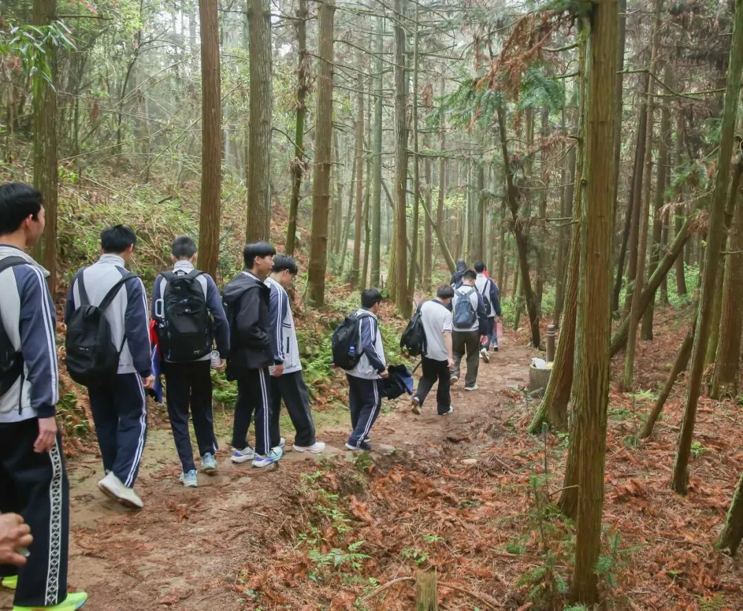 远足磨壮志 中考创辉煌 —— 2026年鲍田中学大罗山励志远足 第36张
