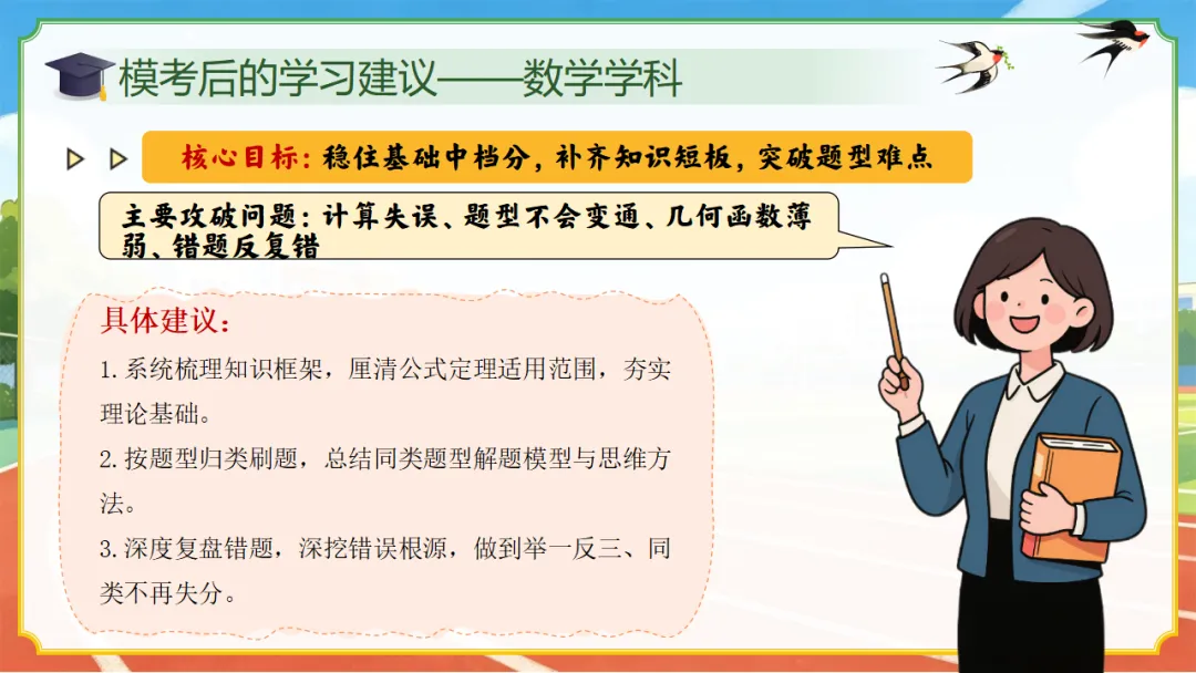 初三九年级一模二模考后家长会|中考前 60 天:清醒冲刺,家校同行 第30张