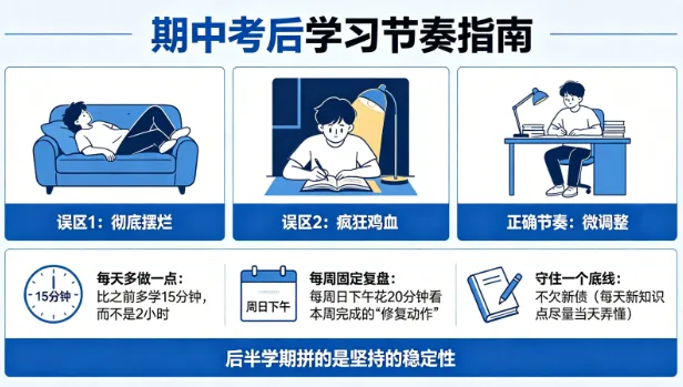 期中考后,先别急着定义自己|一份实用的调整指南 第13张