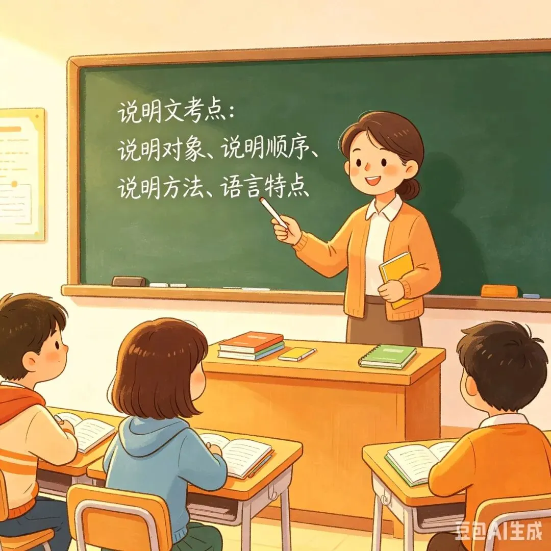 中考说明文阅读理解答题技巧 第9张
