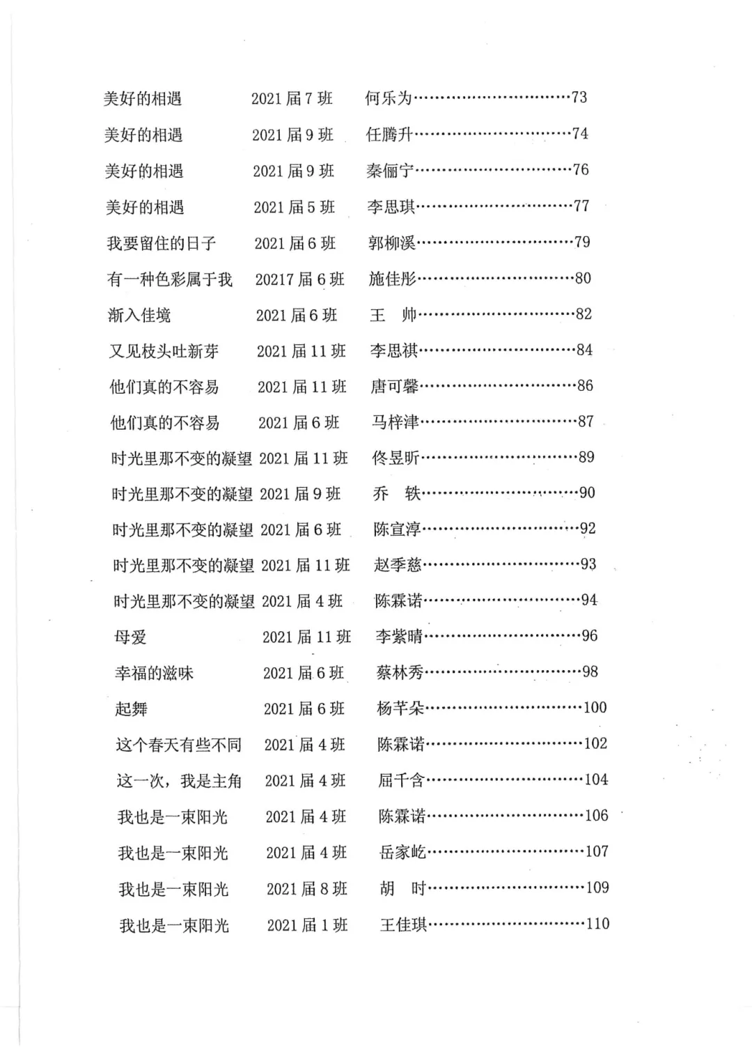 萧红中学 九年级(中考毕业班语文作文纪念册《逆风而行》《栀子花开》)萧红内部资料 第28张