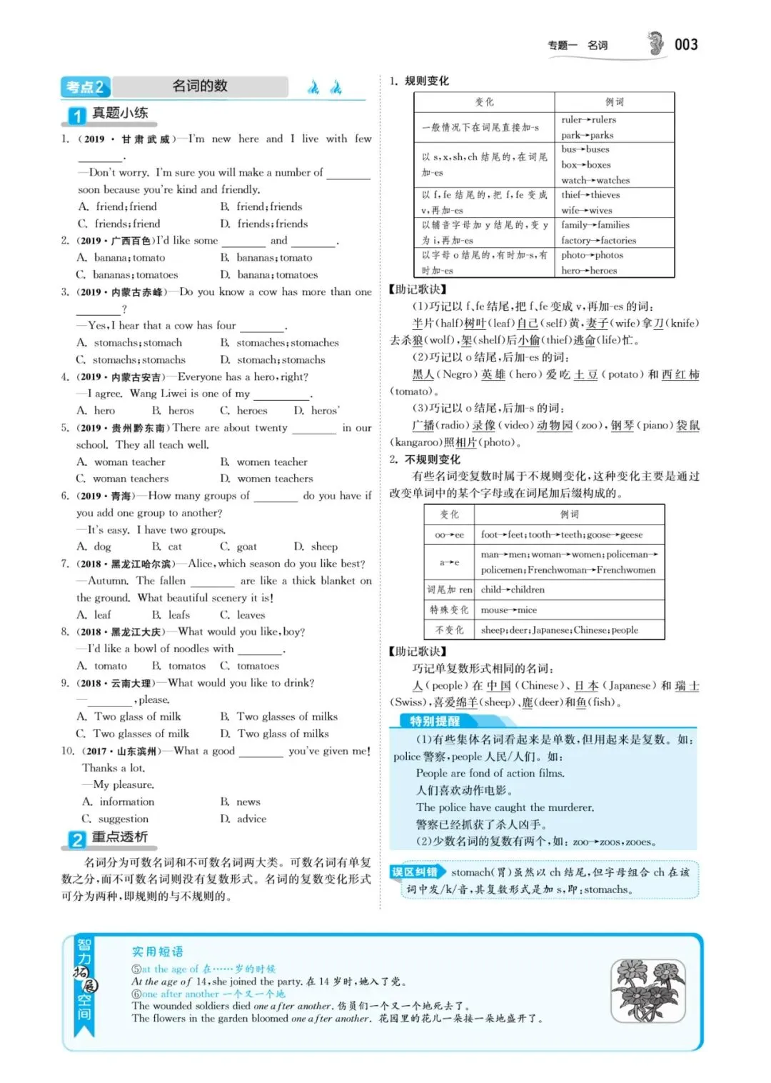 初中《实验班中考总复习》电子版,含语文、数学、英语,文末附下载链接 第4张