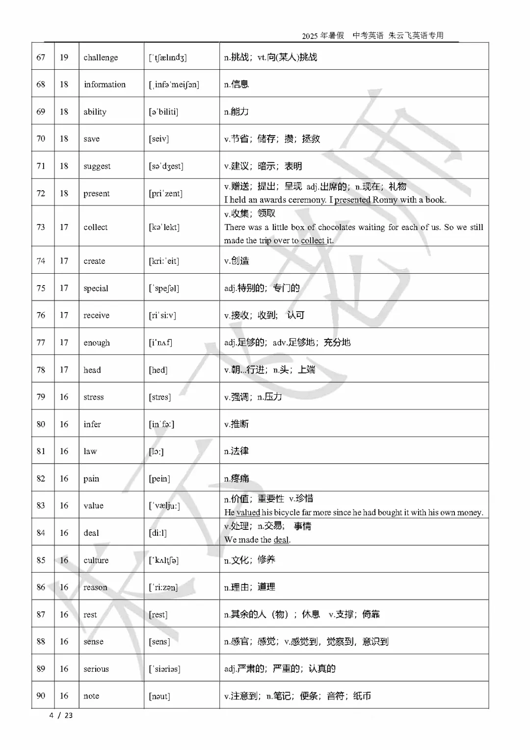2026最新中考英语真题北京朱云飞 第4张