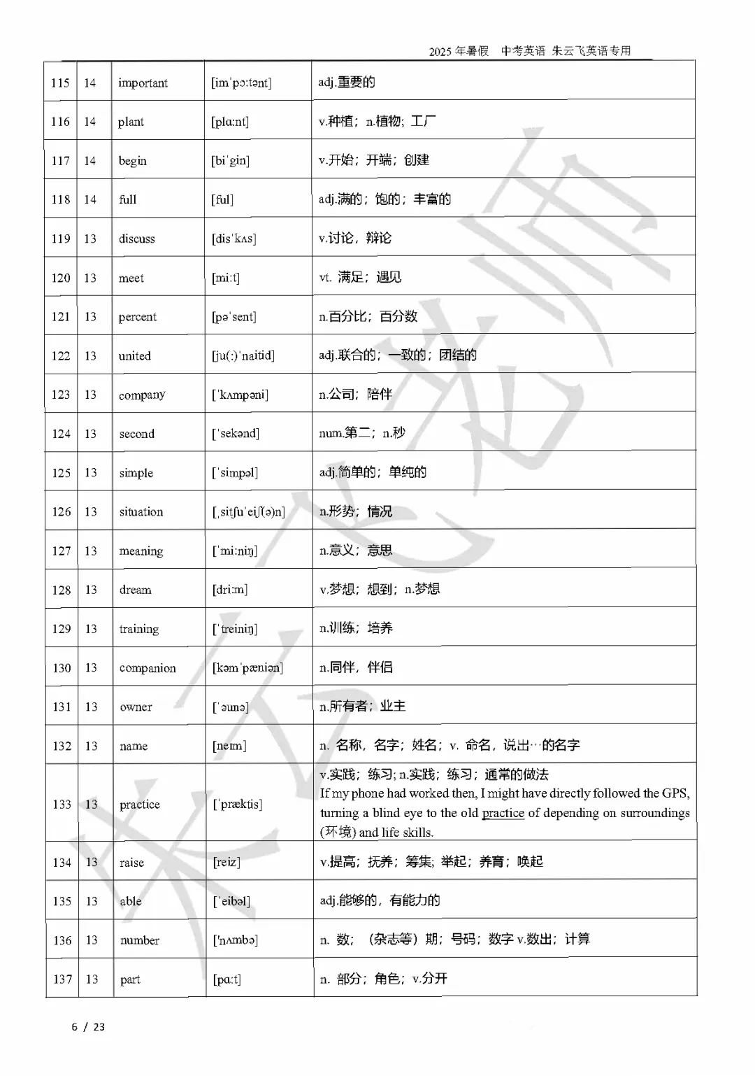 2026最新中考英语真题北京朱云飞 第6张