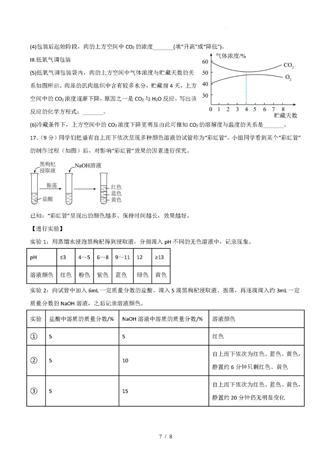 【中考化学】2026年中考化学临考冲刺卷(福建专用) 第7张