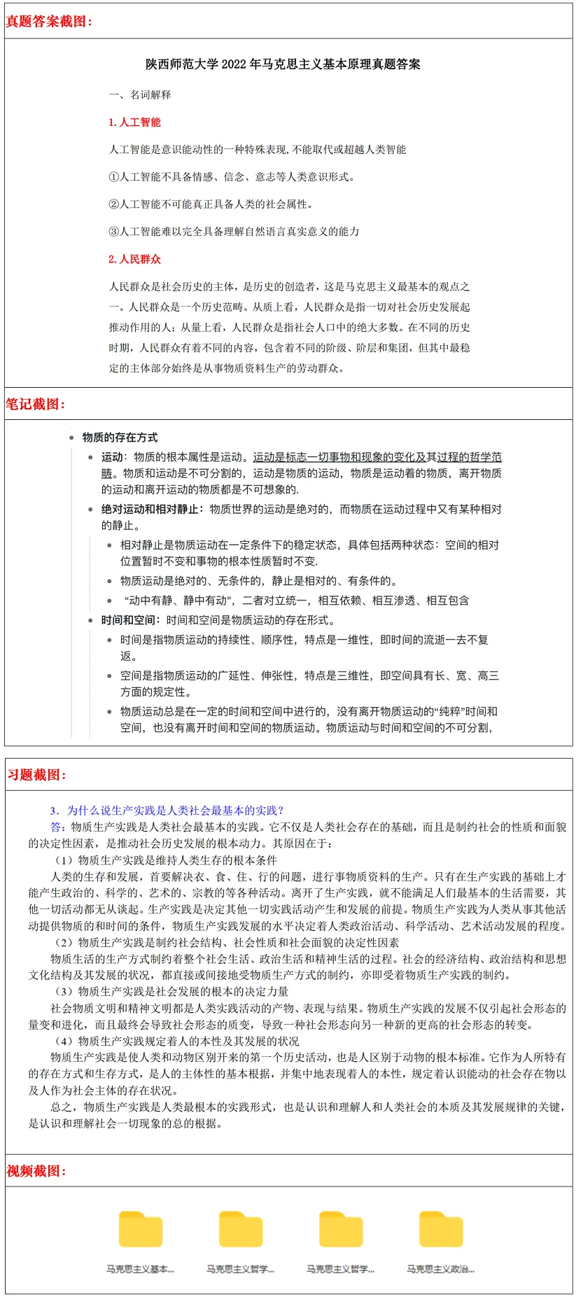 陕西师范大学2027考研真题和资料 | 陕西师范大学马克思主义理论考研705马克思主义基本原理805中国化答案笔记习题! 第14张