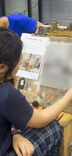 深圳市自主招生美术模拟考试-知上艺术教育考点考试圆满结束 第3张