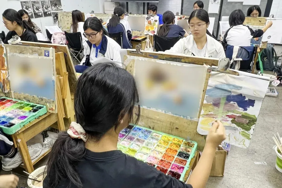 深圳市自主招生美术模拟考试-知上艺术教育考点考试圆满结束 第6张