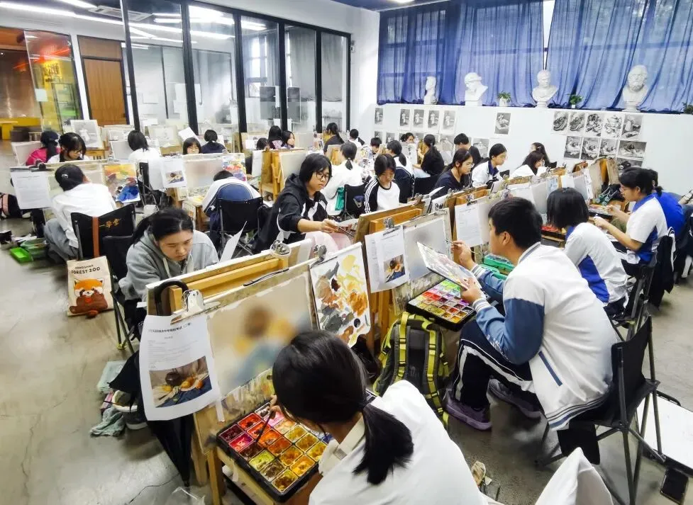 深圳市自主招生美术模拟考试-知上艺术教育考点考试圆满结束 第8张