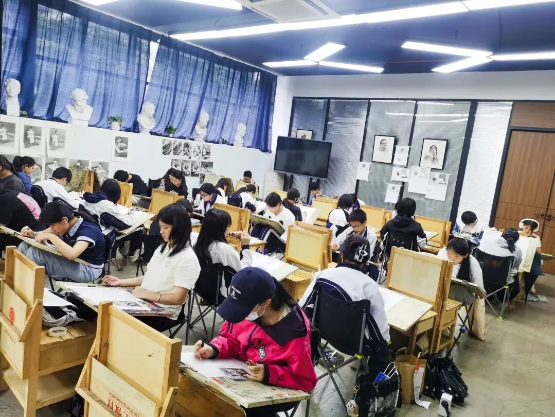 深圳市自主招生美术模拟考试-知上艺术教育考点考试圆满结束 第11张