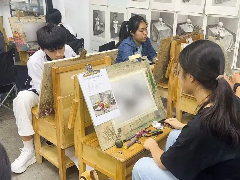 深圳市自主招生美术模拟考试-知上艺术教育考点考试圆满结束 第17张