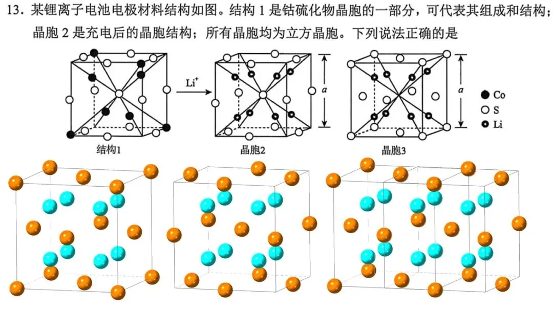 2604 稽阳联谊高三化学试卷解析与讲评 第17张