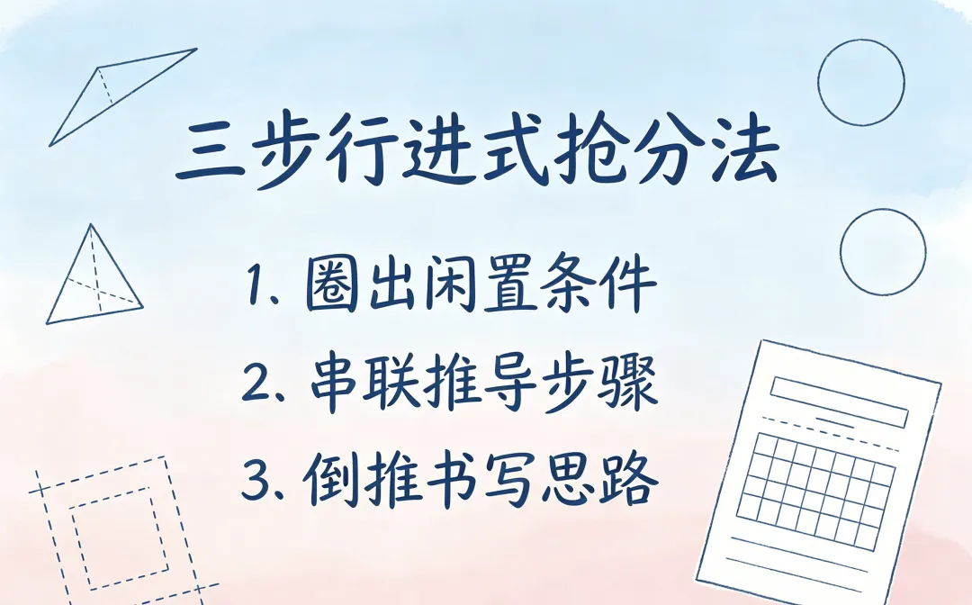 中考数学压轴最后一问别空着!白白丢掉3分太可惜 第2张