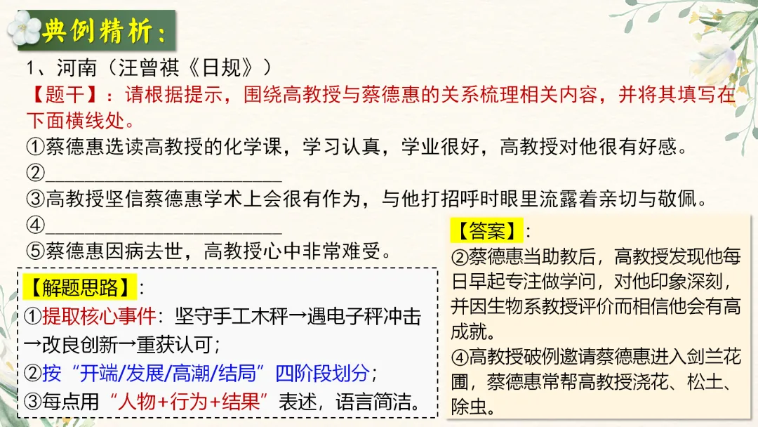 中考语文文学类文本阅读复习课件,这样讲太赞了 第13张