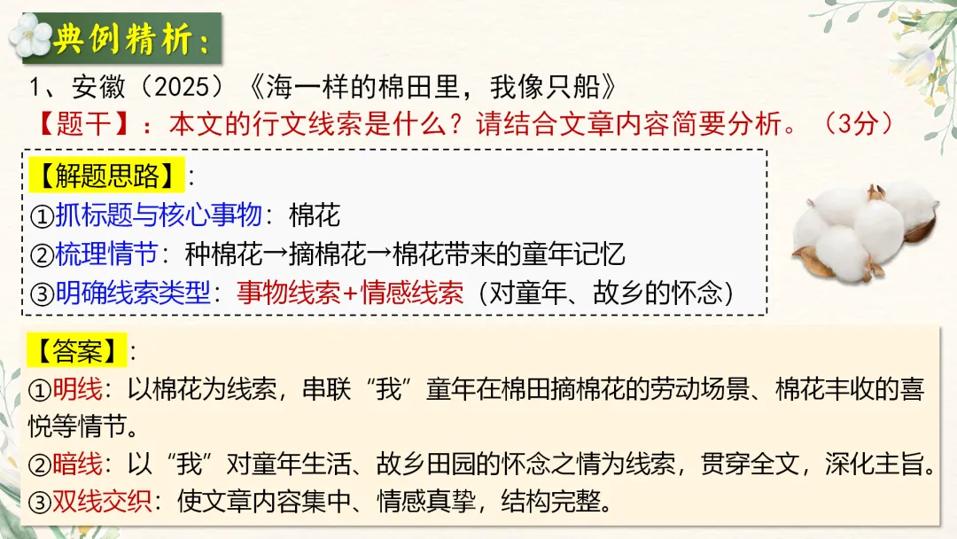 中考语文文学类文本阅读复习课件,这样讲太赞了 第18张