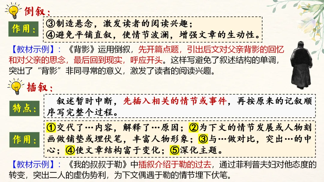 中考语文文学类文本阅读复习课件,这样讲太赞了 第22张