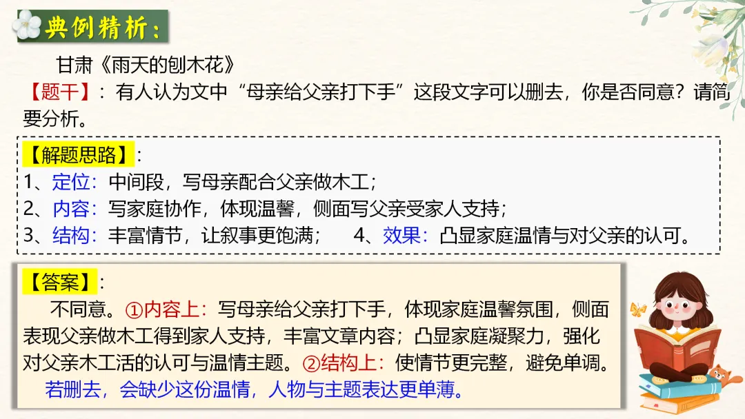 中考语文文学类文本阅读复习课件,这样讲太赞了 第34张