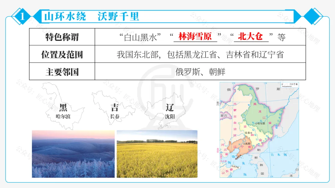新教材 | 中考一轮复习·“白山黑水”——东北地区(课件+导学单+练习题) 第34张