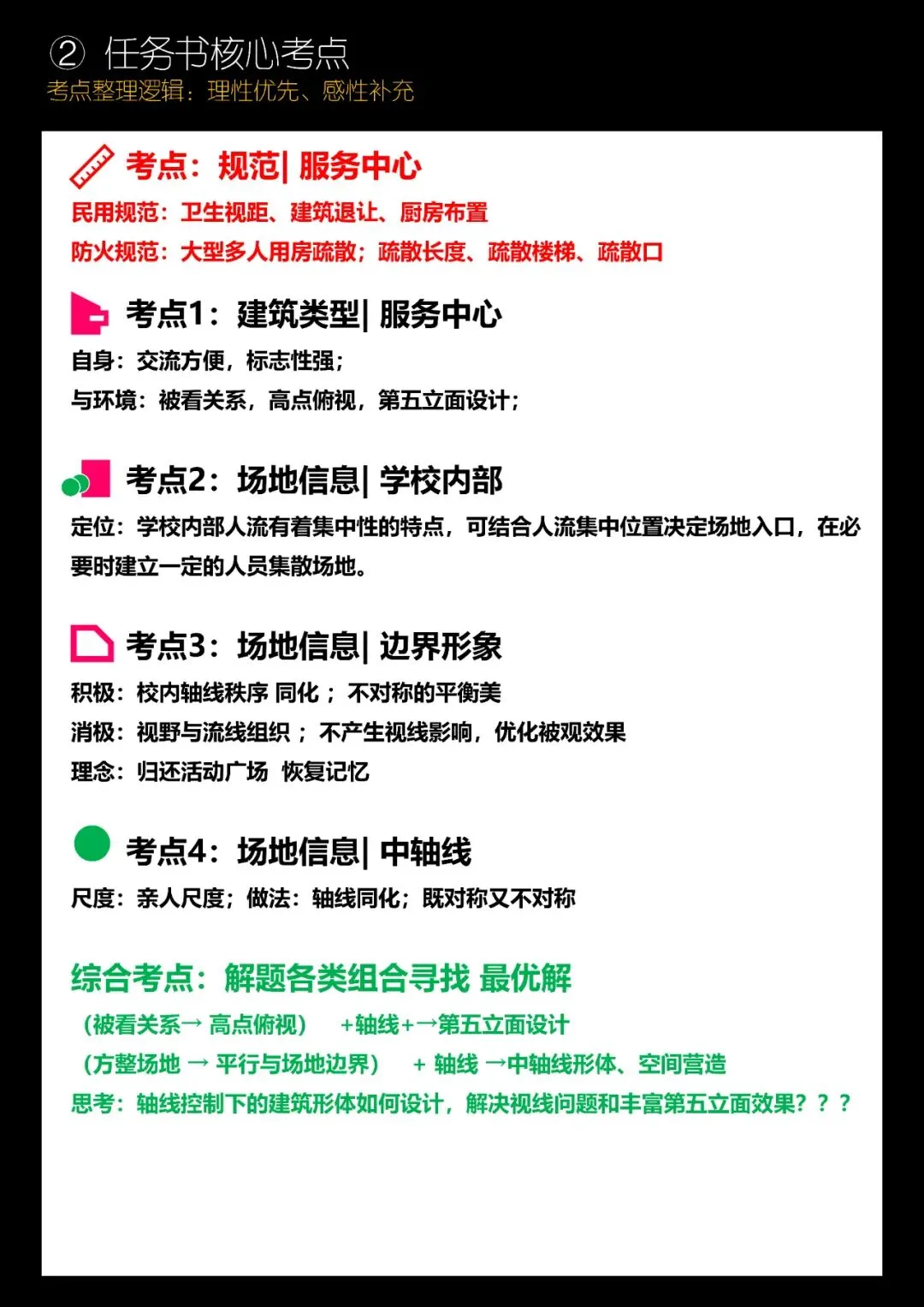 拯救你的快题 | 全国快题改革真题解题系列,清华解题【兴哥出品】 第5张
