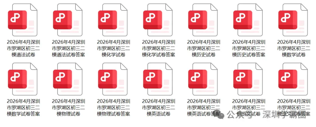 2026宝安区中考二模等级线! 第13张
