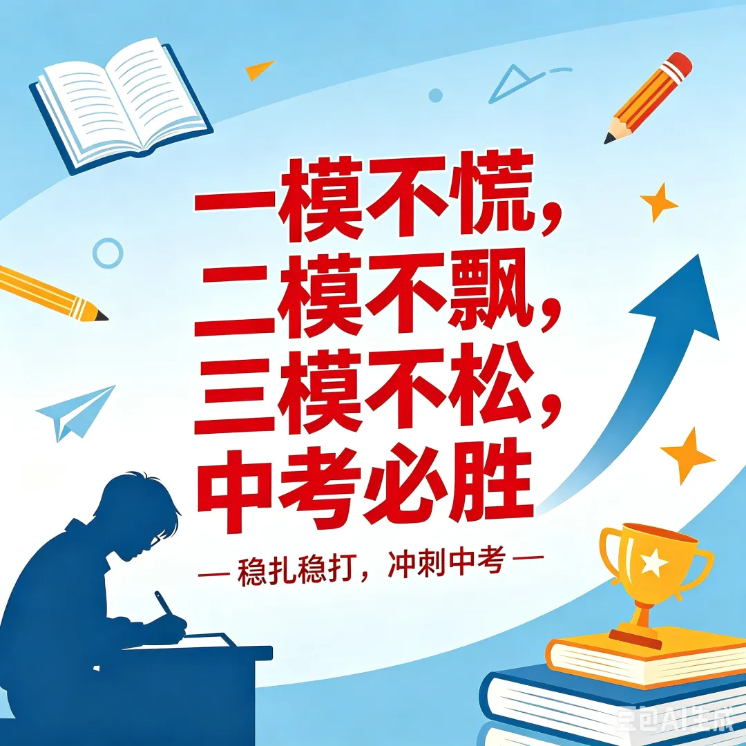 送给所有即将中考的孩子们 第3张