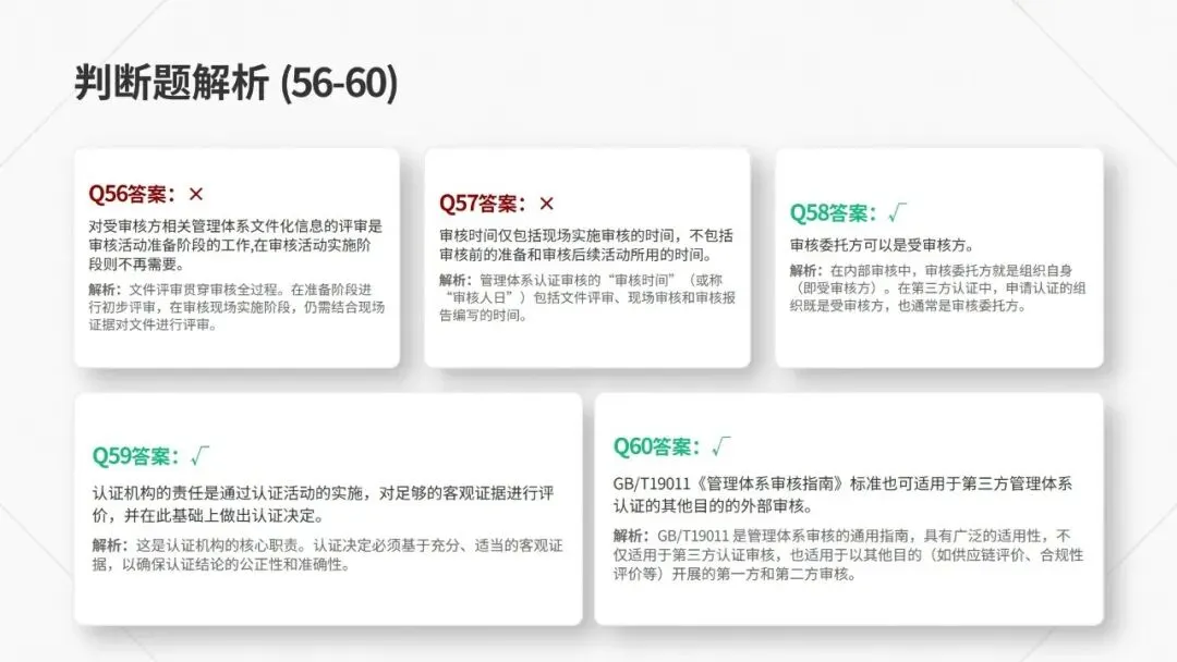 2026年CCAA认证通用基础考试真题解析 第25张