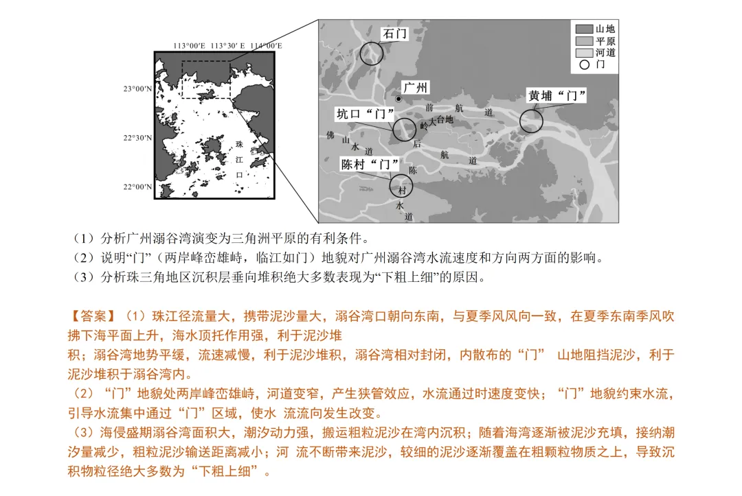 【试卷分享】金华十校高三·二模【地理·含答案与解析及扩展题】 第20张