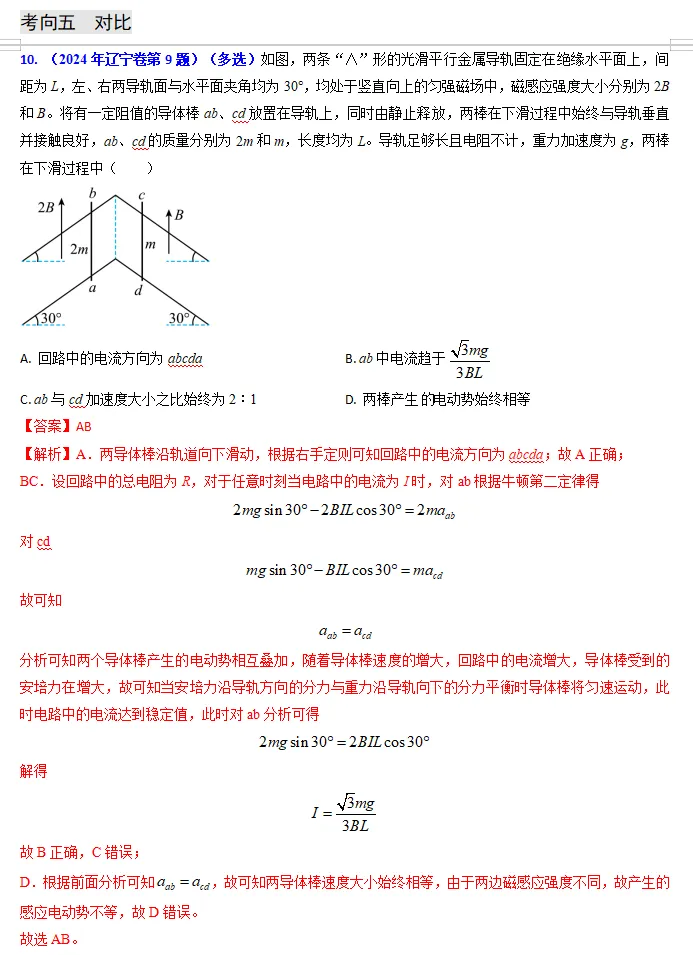 【第089】物理高考真题分类十四(二) 第11张