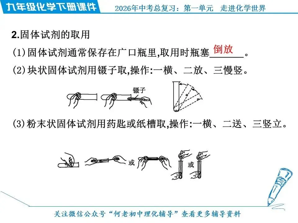 2026年中考化学总复习: 第一单元 走进化学世界 第11张