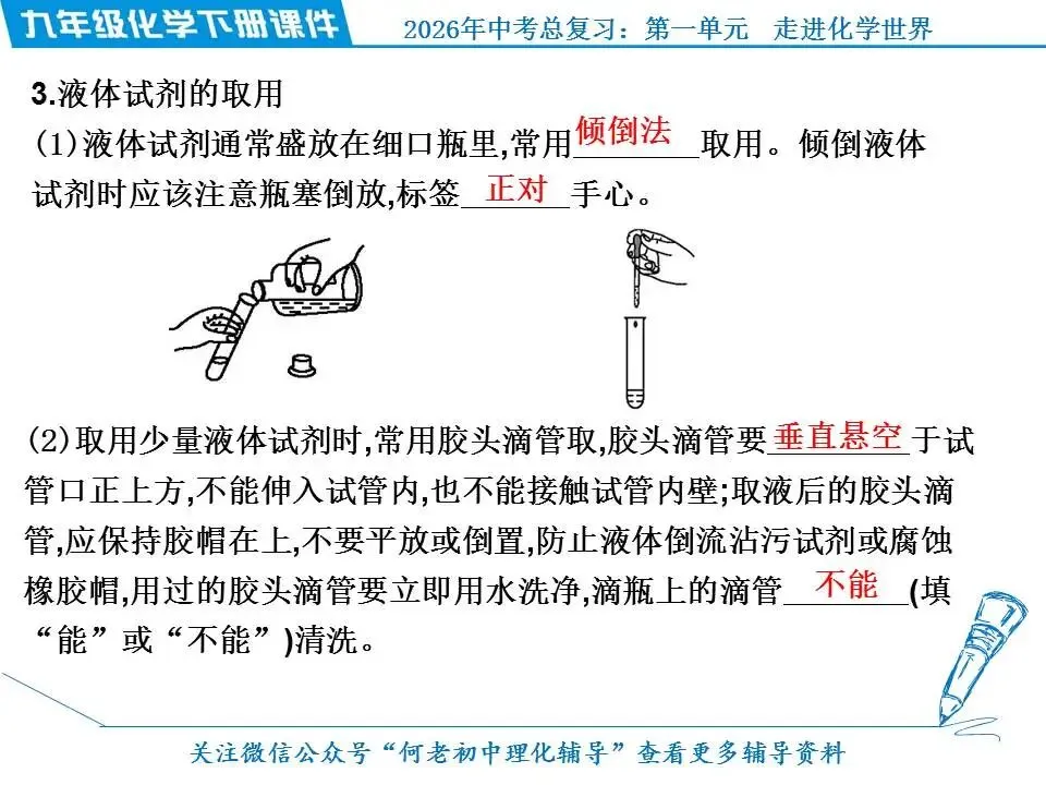 2026年中考化学总复习: 第一单元 走进化学世界 第12张