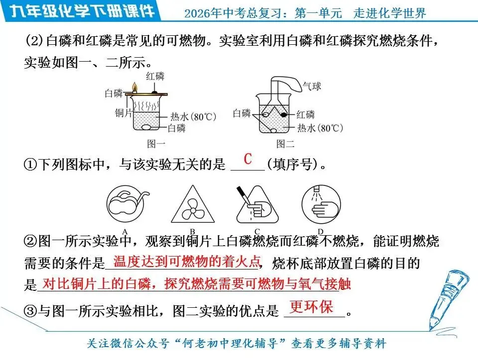 2026年中考化学总复习: 第一单元 走进化学世界 第31张